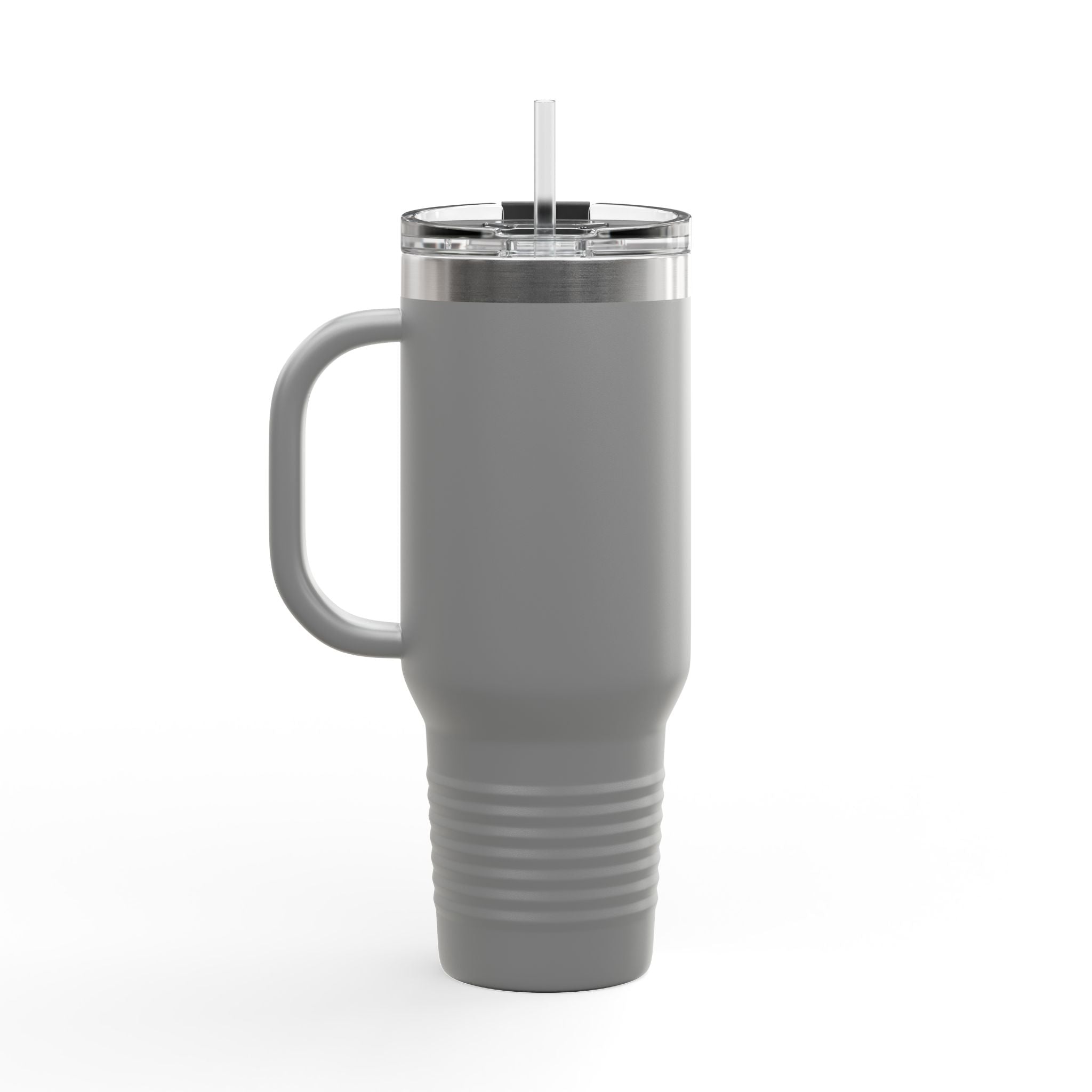 40oz Insulated Travel Mug — "Built Different. Rooted in the Word." Inspirational Stainless Tumbler