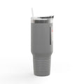 40oz Insulated Travel Mug — "Built Different. Rooted in the Word." Inspirational Stainless Tumbler
