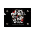 Acrylic Wall Art Panel — “Built Different Rooted in the Word” Inspirational Christian Decor